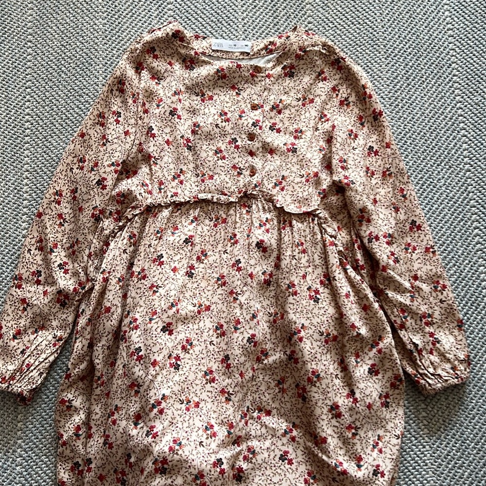 Zara floral dress